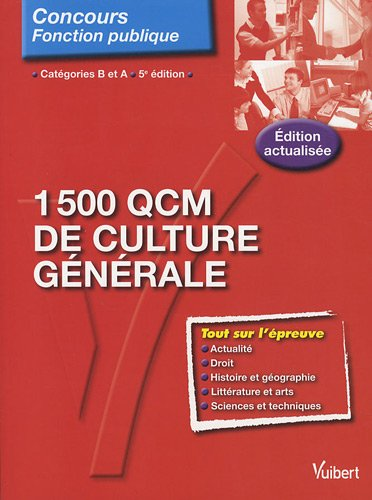 1500 QCM de culture générale