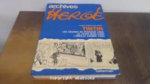 Archives Hergé ; Le Lotus bleu ; L'oreille cassée