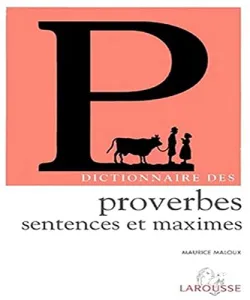 Dictionnaire des proverbes, sentences et maximes