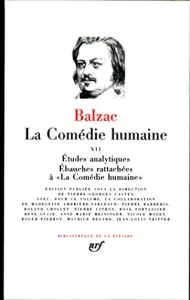 Études analytiques (fin); Ébauches rattachées à «La Comédie humaine»