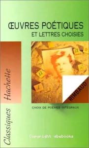 Oeuvres poétiques et lettres choisies