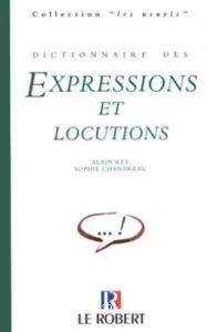 Dictionnaire des expressions et locutions