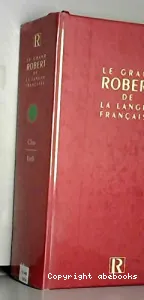 grand Robert de la langue française (Le)
