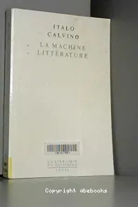 La machine littérature