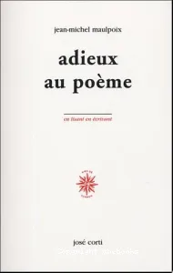 Adieux au poème