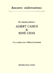 Albert Camus et René Char