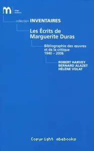 Les écrits de Marguerite Duras