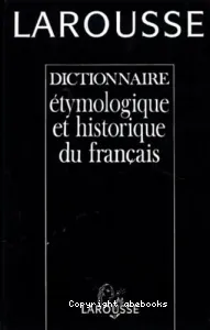 Nouveau dictionnaire étymologique et historique