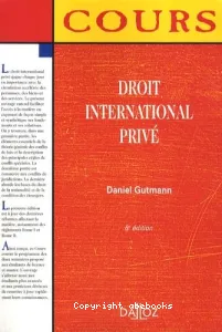 Droit international privé