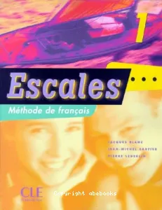 Escales 1 méthode de français