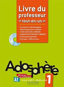 Adosphère 1 A1 méthode de français