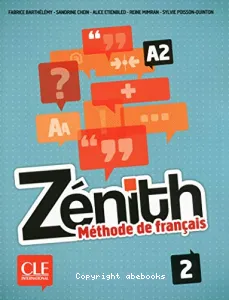 Zénith 2 A2, méthode de français