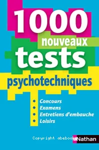 1.000 nouveaux tests psychotechniques