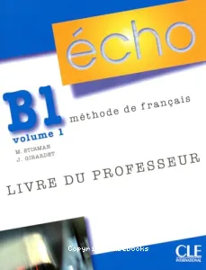 Echo B1, méthode de français