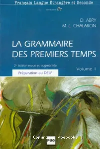 La grammaire des premiers temps, niveau 1