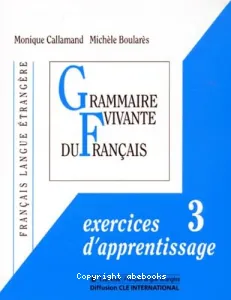 Grammaire vivante du français