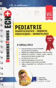 Pédiatrie : pédopsychiatrie, urgences pédiatriques, néonatologie