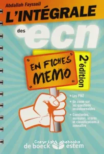 L'intégrale des ECN en fiches mémo