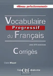 Vocabulaire progressif du français