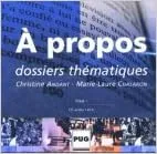 À propos - dossiers thématiques - niveaux B1-B2