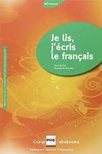 Je lis, j'écris le français