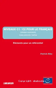 Niveaux C1-C2 pour le français