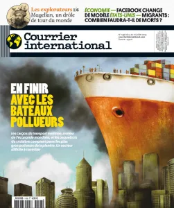 Courrier international, 1496 - du 04 au 10 juillet 2019 - En finir avec les bâteaux pollueurs