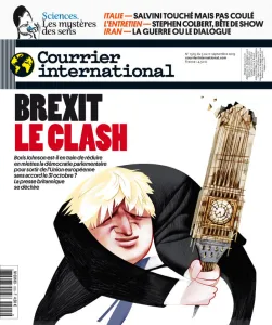 Courrier international, 1505 - du 05 au 11 septembre 2019 - Brexit le clash