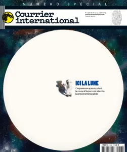 Courrier international, 1498 - du 18 au 24 juillet 2019 - Ici la lune