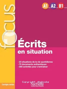 Écrits en situation A1-B1