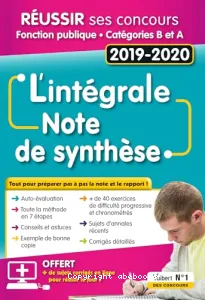 L'intégrale note de synthèse