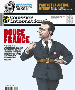 Courrier international, 1570 - du 03 au 09 décembre 2020 - Douce France