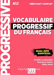 Vocabulaire progressif du français A1.1