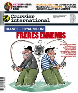 Courrier international, 1616 - du 21 au 27 octobre 2021 - France - Royaume-Uni frères ennemis