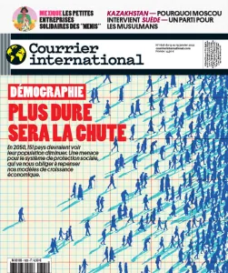 Courrier international, 1628 - du 13 au 19 janvier 2022 - Démographie: Plus dure sera la chute