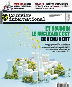 Courrier international, 1629 - du 20 au 26 janvier 2022 - Et soudain le nucléaire est devenu vert