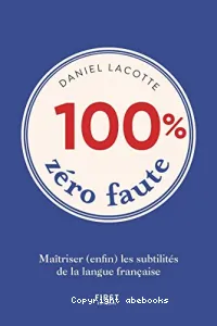 100 % zéro faute