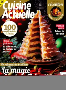 Cuisine Actuelle, 383 - Décembre 2022 - La magie de Noël dans l'assiette