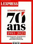 L'express, 3772 - du 19 au 25 Octobre 2023 - Le numéro de nos 70 ans: 1953 - 2023