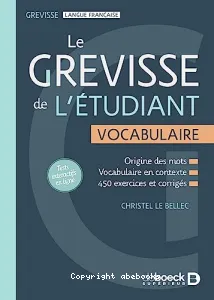 Le Grevisse de l'étudiant