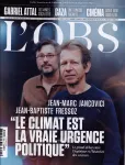 L'OBS, 3094 - du 18 au 24 Janvier 2024 - Jean-Marc Jancovici, Jean-Baptiste Fressoz: 