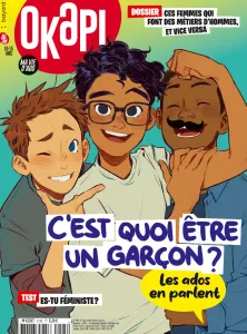 Okapi, 1195 - du 1er mars 2024 - C'est quoi être un garçon?