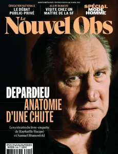 L'OBS, 3105 - du 04 au 10 Avril 2024 - Depardieu: 