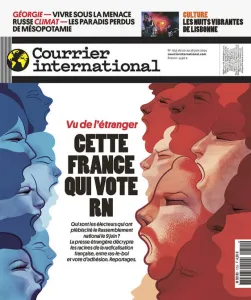 Courrier international, 1755 - du 20 au 26 Juin 2024 - Vu de l'étranger, cette France qui vote RN