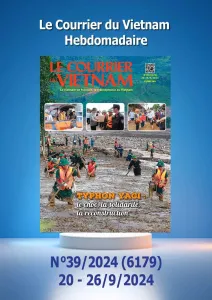 Le Courrier du Vietnam, 39 - du 20 au 26 Septembre 2024 - Typhon Yagi: le choc, la solidarité la reconstruction