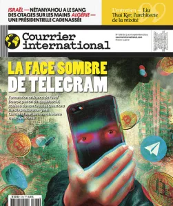 Courrier international, 1766 - du 05 au 11 Septembre 2024 - La face sombre de Telegram