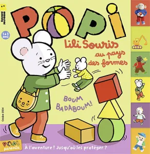 Popi, 458 - Octobre 2024 - Lili Souris au pays des formes