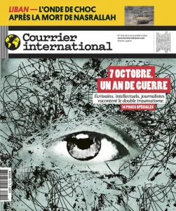 Courrier international, 1770 - du 03 au 09 Octobre 2024 - 7 octobre, un an de guerre