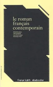 roman français contemporain (Le)