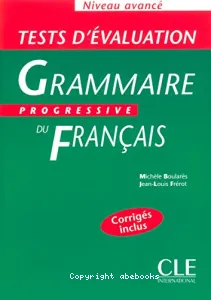 Grammaire progressive du français, niveau avancé
